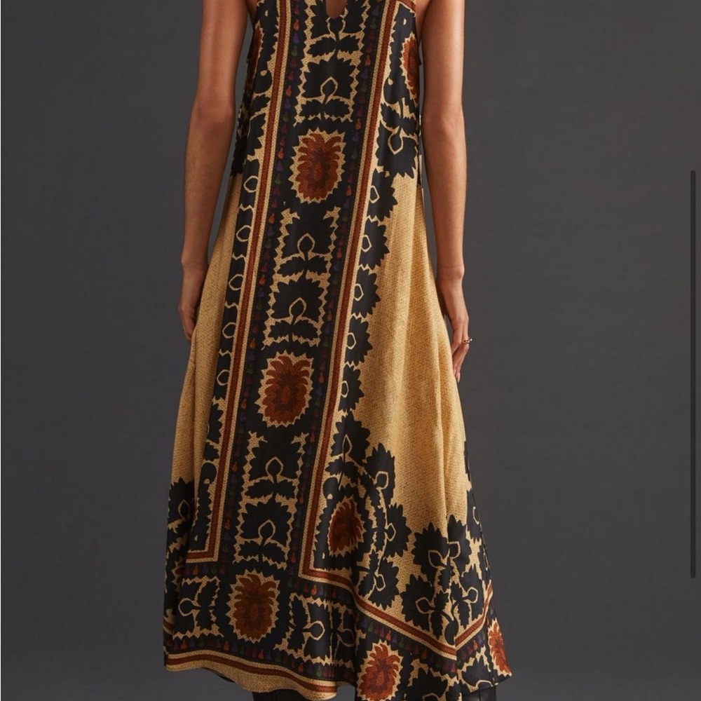 FARM Rio | Anthropologie Printed Halter Maxi Dress - Picture 2 of 3